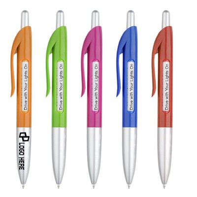 Office Ballpoint Pen W/ Window