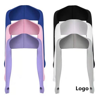 Cooling Shawl Arm Sleeve with Finger Hole Anti-UV Golf Cooling Shawl Arm Sleeve Sun Protection