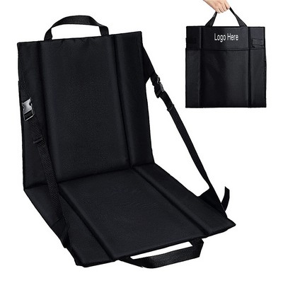 Folding Stadium Seat With Pocket