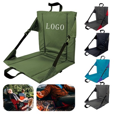 Portable Foldable Stadium Seat Cushion 15.75"x15.75"x16.54"