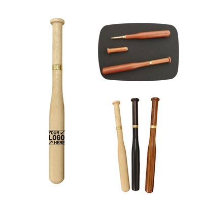 Wooden Baseball Pen