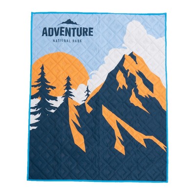 Fiesta Picnic Quilted Outdoor Blanket
