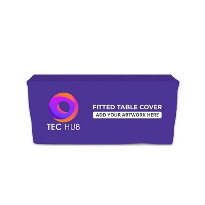 Fitted Table Cover - 3 Sided (6' x 2.5')